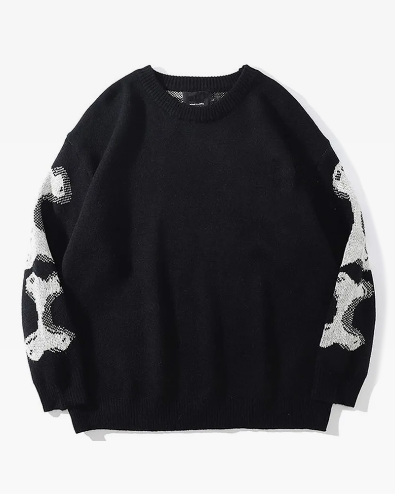 Ribcage Sweater black