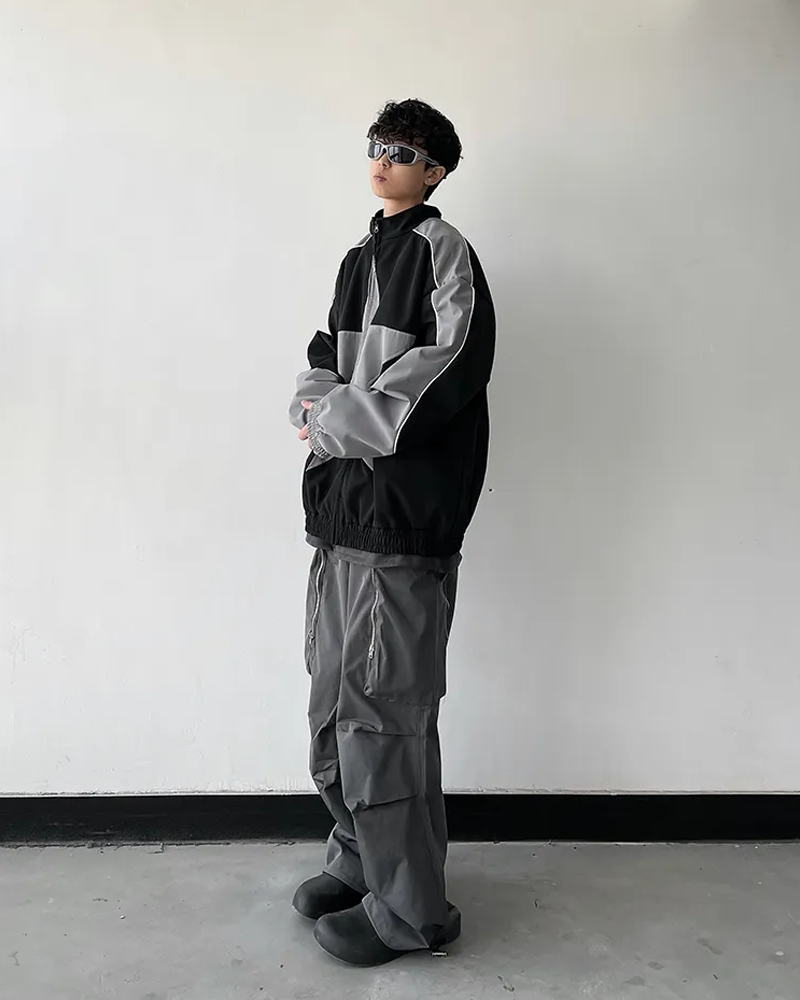 Star Jacket Y2K black