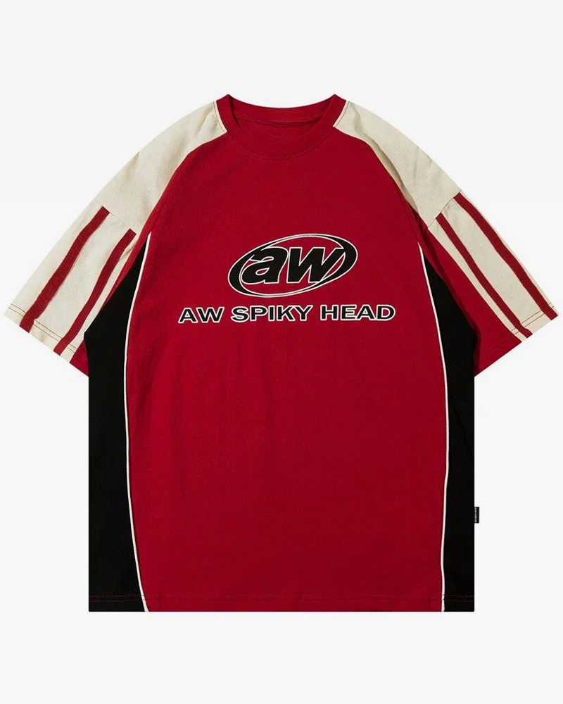 Vintage T Shirt Streetwear red y2k craze