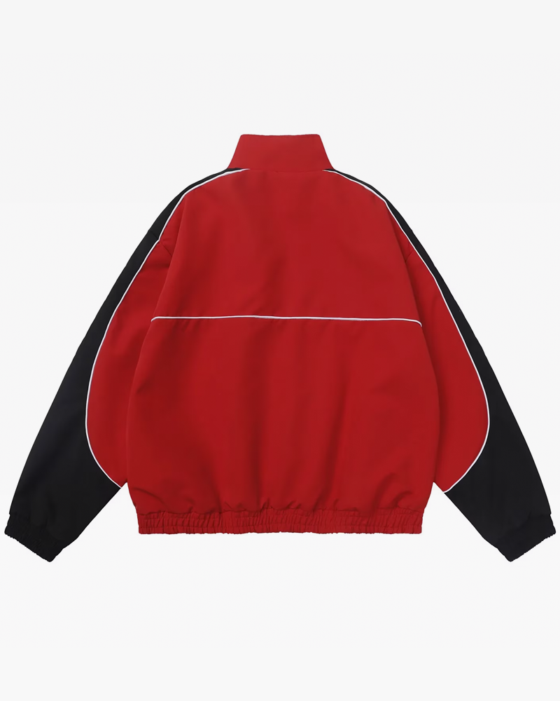 Star Jacket Y2K red