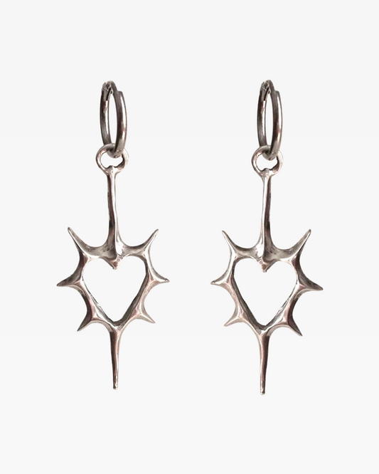 Thorn Heart Earrings