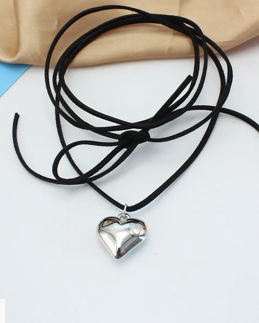 Heart Cord Necklace