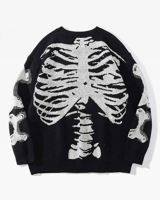 Ribcage Sweater black