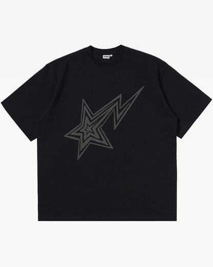 Y2K Shirt Star black