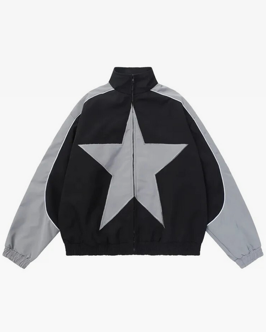 Star Jacket Y2K black