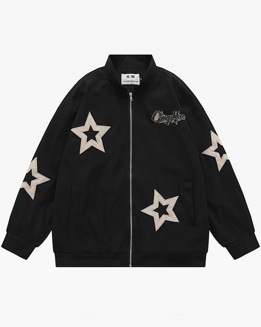 star jacket y2k black