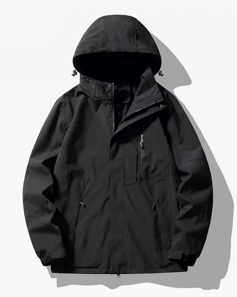 Gorpcore Rain Jacket black