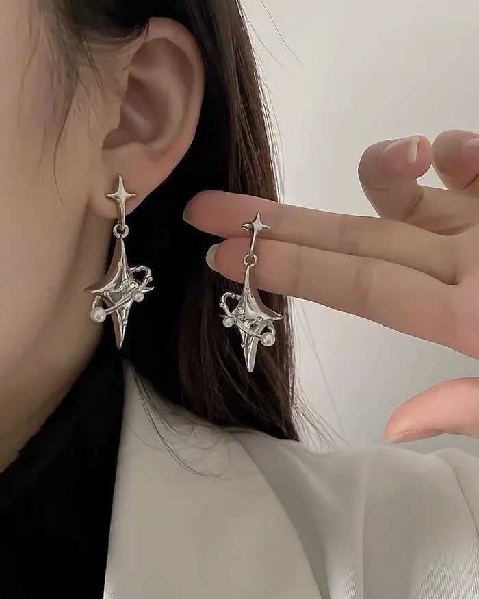 Star Earrings Y2K