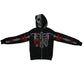 Y2K Rhinestones Butterfly Skeleton Hoodie