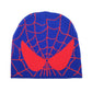 Y2K Spiderman Beanie blue