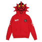 Y2K Glo Gang Hoodie red