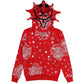 Y2K Glo Gang Hoodie red