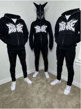 Y2K Rhinestone Skeleton Hoodies