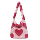 Y2K Soft Plush Shoulder Bag